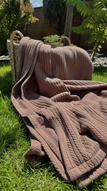 Плед-покривало "Піке" Косичка 90*100